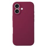 SILIKONSKI OVITEK ZA IPHONE 17 - MAT LIQUID RDEČ