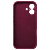 SILIKONSKI OVITEK ZA IPHONE 17 - MAT LIQUID RDEČ
