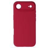 SILIKONSKI OVITEK ZA IPHONE 17 AIR - MAT LIQUID - RDEČ