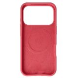 RAINBOW LIQUID SILIKONSKI OVITEK Z MAGSAFE ZA IPHONE 17 PRO - RDEČ