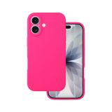 SILIKONSKI OVITEK ZA IPHONE 17 - MAT LIQUID ROZA