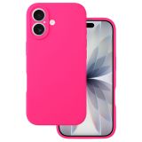 SILIKONSKI OVITEK ZA IPHONE 17 - MAT LIQUID ROZA