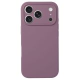 SILIKONSKI OVITEK ZA IPHONE 17 PRO - MAT LIQUID - VIJOLA
