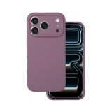 SILIKONSKI OVITEK ZA IPHONE 17 PRO MAX - MAT LIQUID - VIJOLA