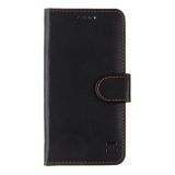 TACTICAL PREKLOPNA TORBICA FANCY DIARY GLADKA SAMSUNG GALAXY A17 - ČRNA