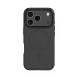 TACTICAL ASPHALT MAGFORCE SILIKONSKI OVITEK ZA IPHONE 17 PRO - PROZORNO ČRN
