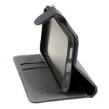 TACTICAL PREKLOPNA TORBICA FANCY DIARY GLADKA IPHONE 17 PRO - ČRNA