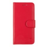 TACTICAL PREKLOPNA TORBICA FANCY DIARY GLADKA SAMSUNG GALAXY A26 - RDEČA