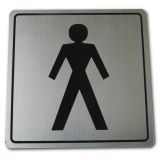 KLJUKA ZA VRATA-PRIBOR APECS OZNAČBA WC LASER K - M