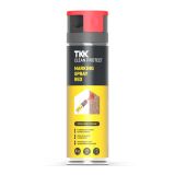 OZNAČEVALNI-MARKIRNI SPREJ TKK CLEAN PROTECT MARKING SPRAY RED 500 ML