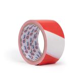 OZNAČEVALNO - OPOZORILNI TRAK FOST RDEČE - BEL 66M X 50MM