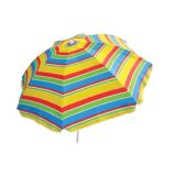 SENČNIK MQ PAG FI 180 CM PLAŽNI Z NAKLONOM ČRTAST