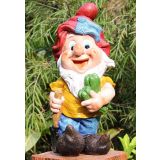 FIGURA, OKRASNA PALČEK Z BUČKO V 37CM