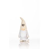 PALČEK, BELE BARVE, VIŠINE 25 CM