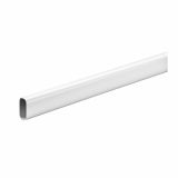 PALICA ZA OMARO HETTICH DIY, OVALNA 15X30X1200 MM, BELA