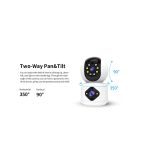 PAMETNA KAMERA ROBAXO RC992DR DUAL SMART360