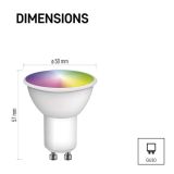 PAMETNA SIJALKA EMOS LED MR16 4.8W GU10 RGBCCT ZIGBEE