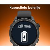 PAMETNA URA FOREVER FOCUS SW-900 GPS 1.43" AMOLED
