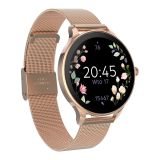 PAMETNA URA FOREVER VELORA SB-306 AMOLED ZASLON ROZA ZLATA