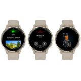 PAMETNA URA GARMIN VENU 3S - FRENCH GREY/SOFT GOLD