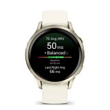 PAMETNA URA GARMIN VENU 4 (41MM) BEIGE W/ LUNAR GOLD + BONE
