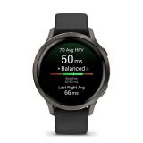 PAMETNA URA GARMIN VENU 4 (41MM), BLACK W/ SLATE + BLACK