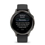 PAMETNA URA GARMIN VENU 4 (41MM), BLACK W/ SLATE + BLACK