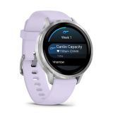 PAMETNA URA GARMIN VENU 4 (41MM) GRAY W/ SILVER + PERIWINKLE