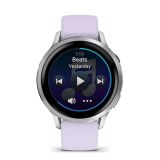 PAMETNA URA GARMIN VENU 4 (41MM) GRAY W/ SILVER + PERIWINKLE