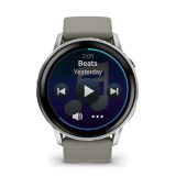 PAMETNA URA GARMIN VENU 4 (45MM), BLACK W/ SILVER + GRAY