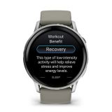 PAMETNA URA GARMIN VENU 4 (45MM), BLACK W/ SILVER + GRAY