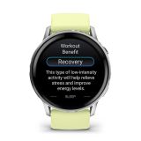 PAMETNA URA GARMIN VENU 4 (45MM), GRAY W/ SILVER + CITRON
