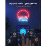 PAMETNI LED TRAK GOVEE NEON ROPE 2-4M ČRN