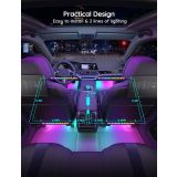 PAMETNI LED TRAK GOVEE RGBIC NOTRANJA AVTO OSVETLITEV