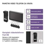 PAMETNI VIDEO DOMOFON EMOS GOSMART SET 7 IP-750A, WIFI
