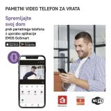 PAMETNI VIDEO DOMOFON EMOS GOSMART SET 7 IP-750A, WIFI