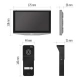 PAMETNI VIDEO DOMOFON EMOS GOSMART SET 7 IP-750A, WIFI