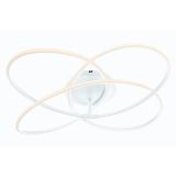 NADGRADNA STROP. SVETILKA PANDA 60W BELA, CCT, DIM