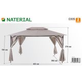PAVILJON NATERIAL OXIS 300X400 RJAVA