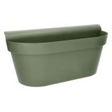 PE KORITO Z VODNO REZERVO BLUMAX MELROSE ESPRIT 50X20X20 MOSS GREEN