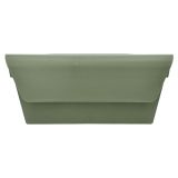 PE KORITO Z VODNO REZERVO BLUMAX MELROSE ESPRIT 50X20X20 MOSS GREEN