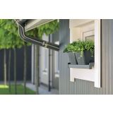 PE KORITO Z VODNO REZERVO PROSPERPLAST RESPANA EASYCARE ANTRACIT 593X190X140 MM