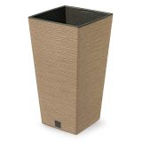 PE NOTRANJI LONEC PROSPERPLAST FURU KVADRAT ECO LES 295X295X550 MM TEAK