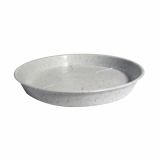 PE PODSTAVEK ZA LONEC GRANITNO BELA FI 18 CM