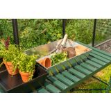PE SADILNI LONEC VITAVIA LONČEK ZA RASTLINE POCINKAN, ALUMINIJ