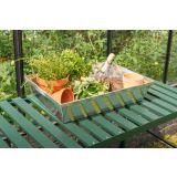 PE SADILNI LONEC VITAVIA LONČEK ZA RASTLINE POCINKAN, ALUMINIJ