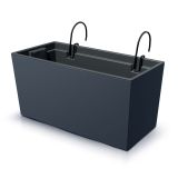 PE ZUNANJE KORITO PROSPERPLAST URBI CASE ANTRACIT 395X185X195 MM