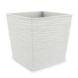 PE ZUNANJI LONEC BLUMAX AURORA CUBE 30X30X29H BELA