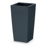 PE ZUNANJI LONEC PROSPERPLAST URBI KVADRATEN ANTRACIT 295X295X550 MM