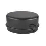 PEKAČ ENAMELIE 33X24X8 CM S POKROVOM EMAJLIRAN NAVADNI ROB